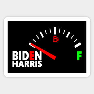 Biden Gasoline Shortage Fuel Gauge High Gas Prices Magnet